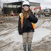 Natalie is a member of the Environmental QP team at Stantec. Taken January 2020